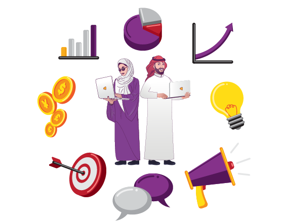 نحن روّاد الابتكار في عالم التسويق الرقمي